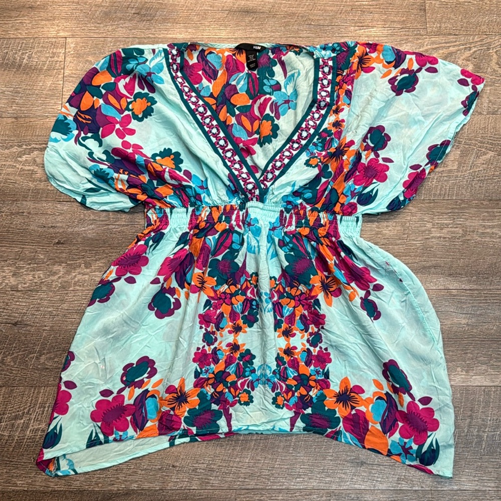 Women’s 12 short sleeve dress shirt H&M